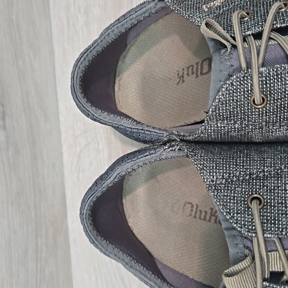 OluKai Mens Nohea Moku Sneakers Lace-Up Shoes Sz 10 - Picture 5 of 11